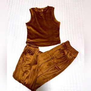 Skims Velour Jogger Set